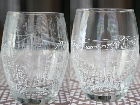 matlaşan bardakların eski haline dönmesi