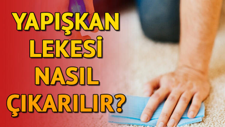 mobilyadaki yapışkan lekeleri nasıl çıkar