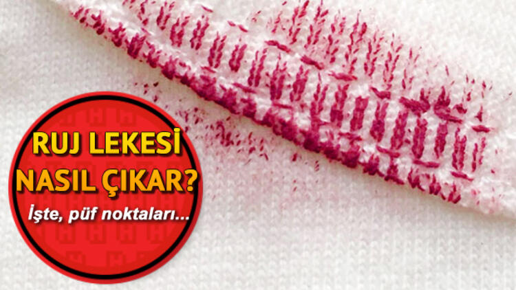 ruj lekesi nasıl çıkar