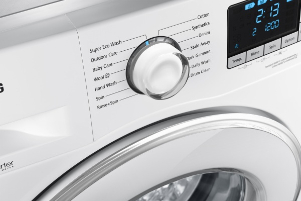 samsung çamaşır makinesinde yıkama programları